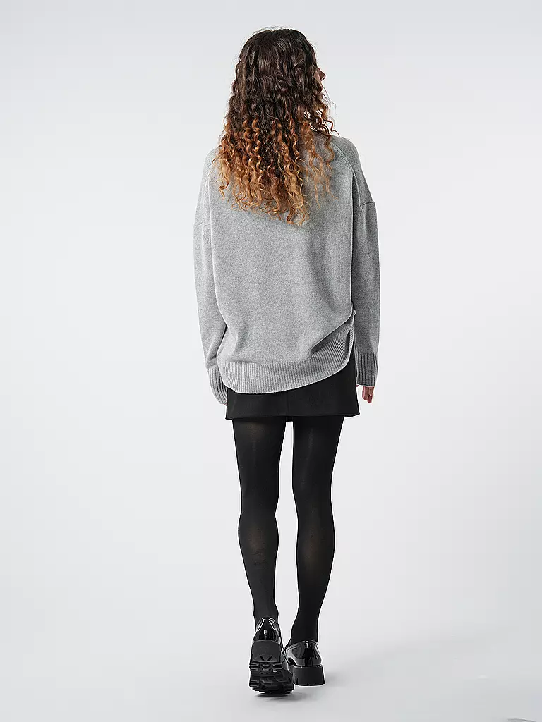 THE MERCER N.Y. Rollkragenpullover hellgrau