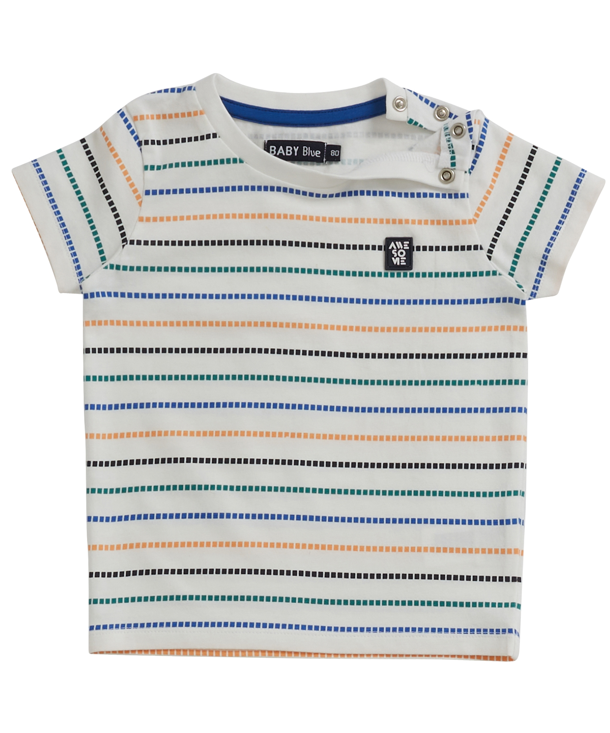 t-shirt met gestreept dessin