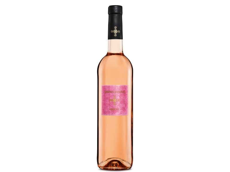 Senza Parole Vino Rosato d'Italia 0.75 l Lieblicher Rosé aus Abruzzo