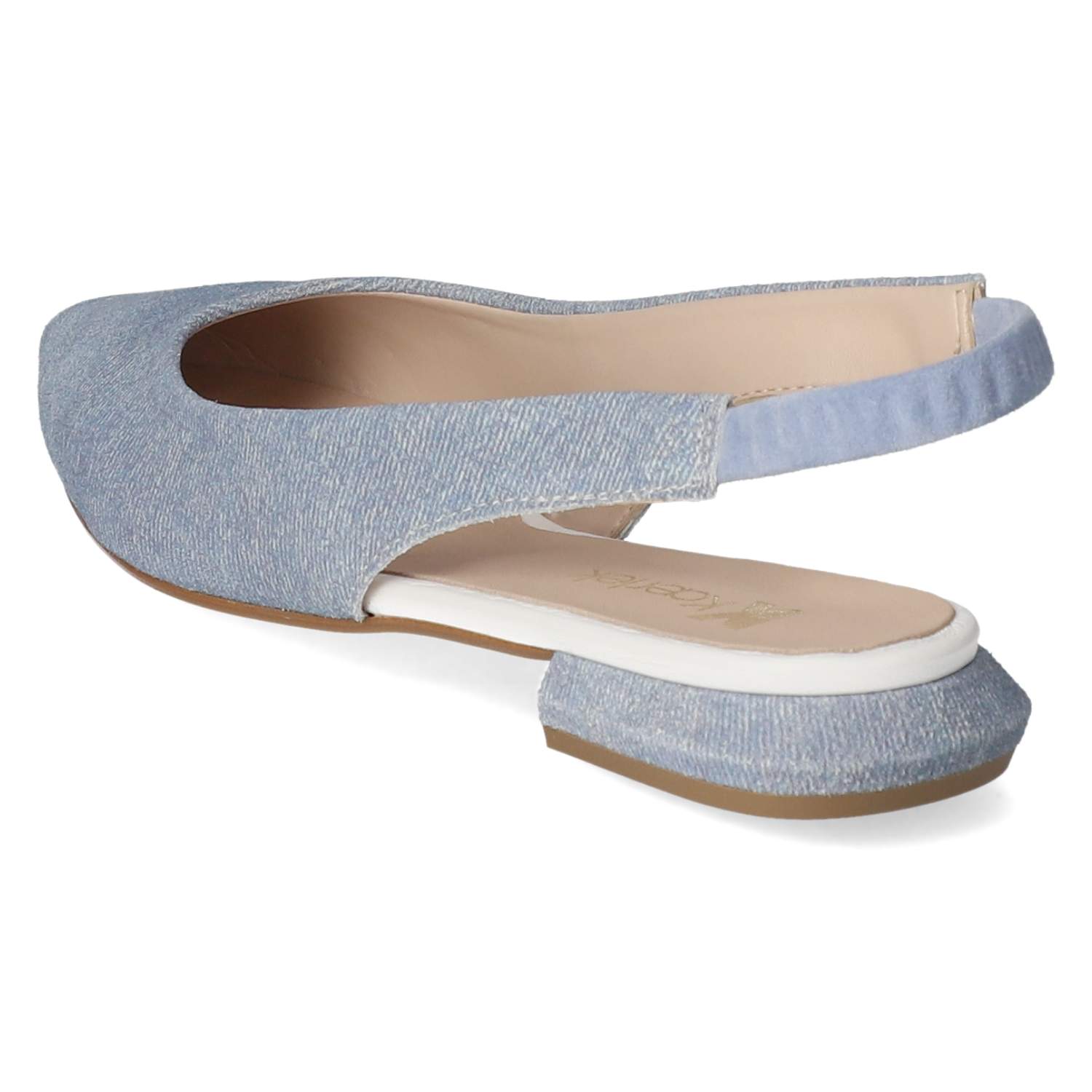 Kaerlek Slingpumps - jeans/cipria