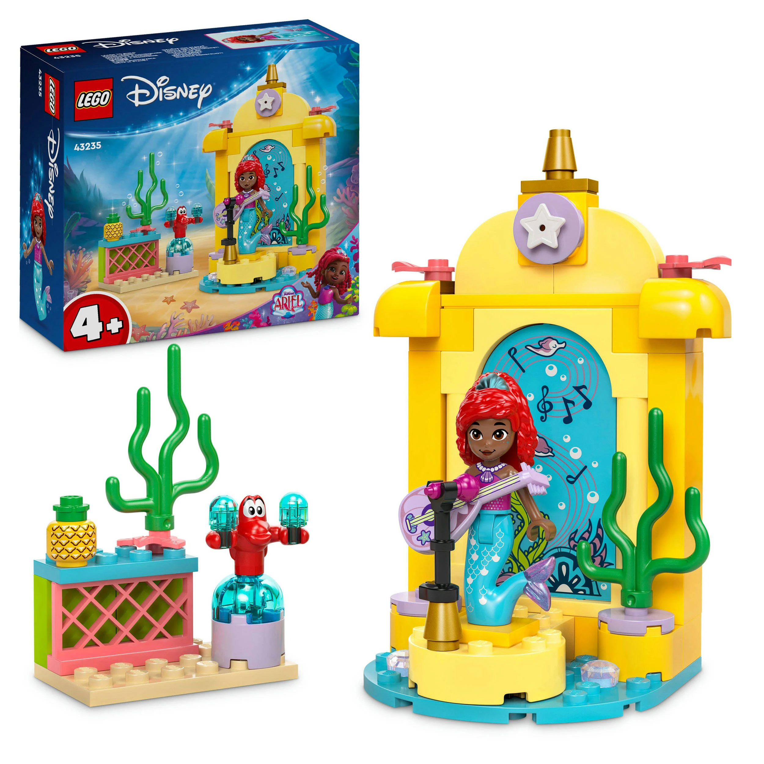 LEGO Ariëls muziekpodium, Bouwbaar Speelgoed  voor Kinderen 43235