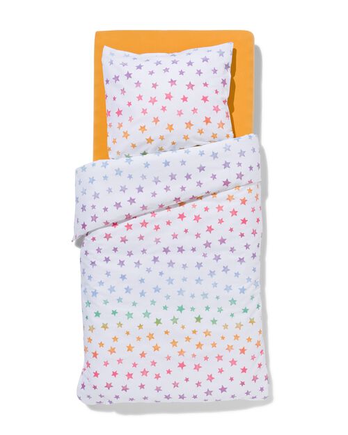 housse de couette coton doux enfant 120x150 étoiles