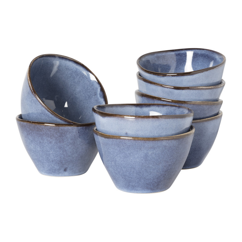 Serviesset Toscane - donkerblauw - 32-delig - 8 persoons