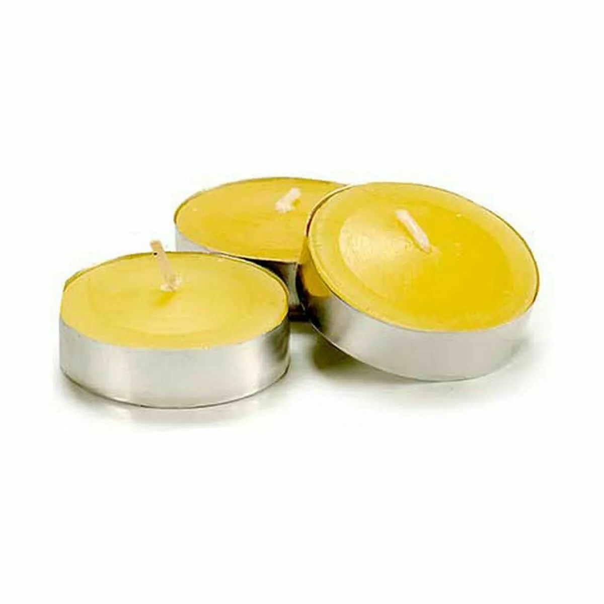 Ibergarden Bougies Citronnelle Jaune - 12 Unités