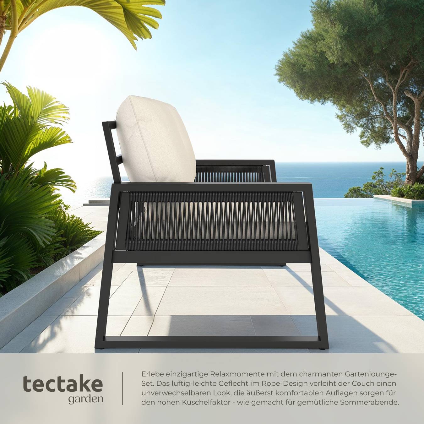 Gartenlounge-Set Captive im Rope-Design