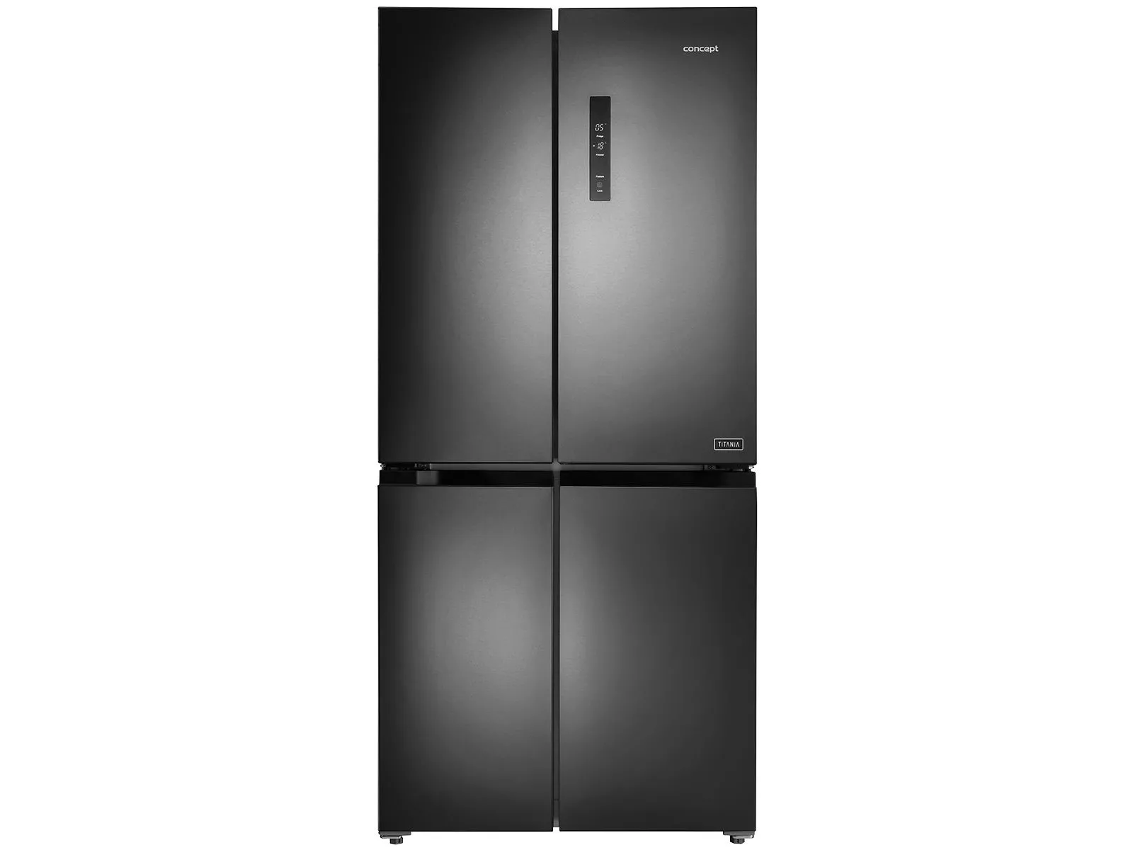 Concept LA8383DS, Fritstående, Grå, 417 L, SN-T, C, 42 dB