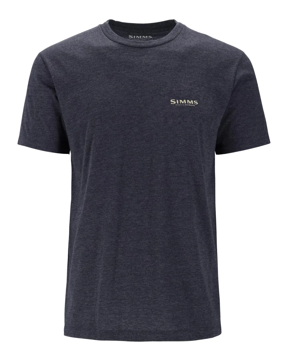Simms Classic Tackle T-Shirt Navy Heather