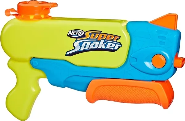 Nerf Super Soaker Wave Spray, Vandpistol, Flerfarvet, 6 År