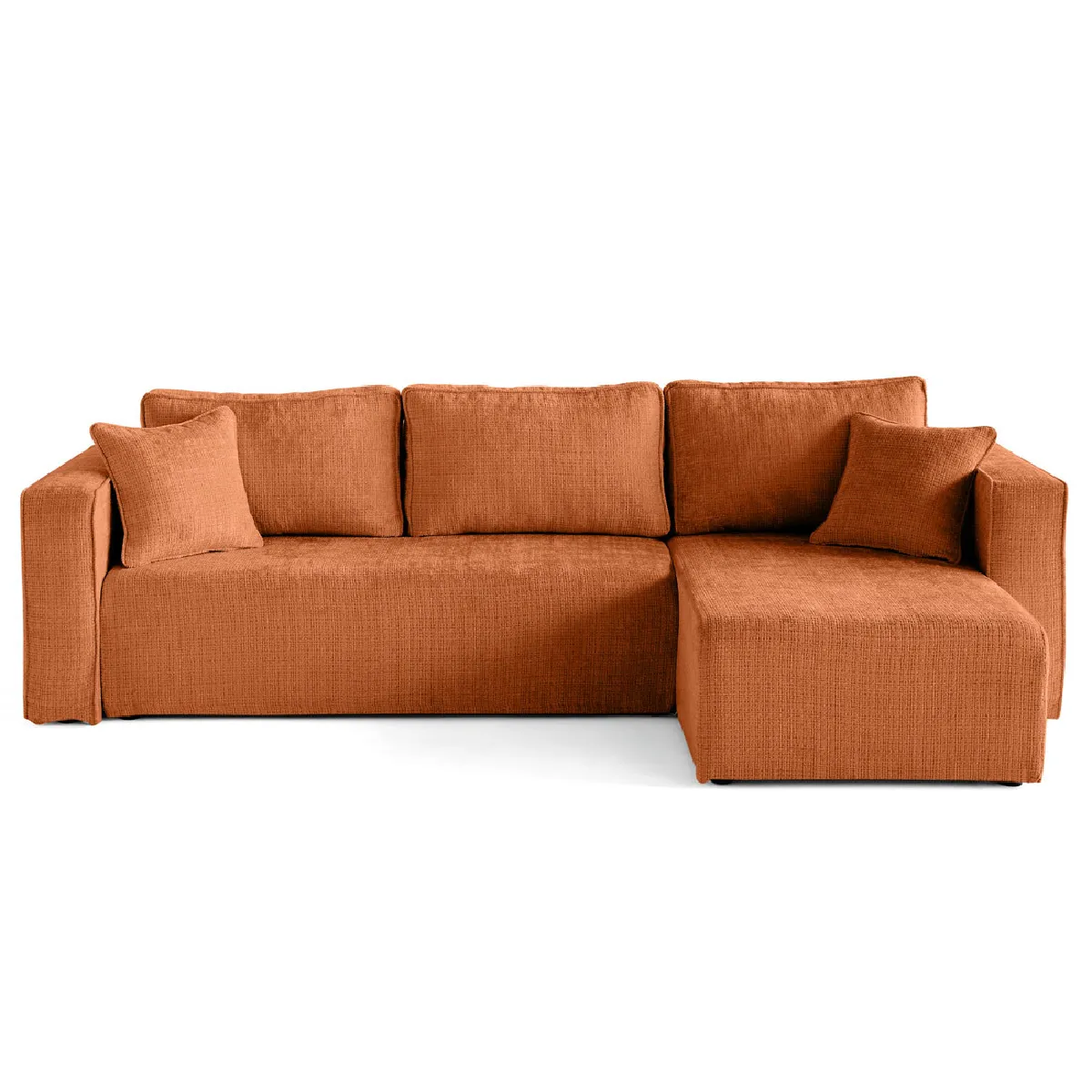BESTMOBILIER Housse pour canapé Topaze - Rouille