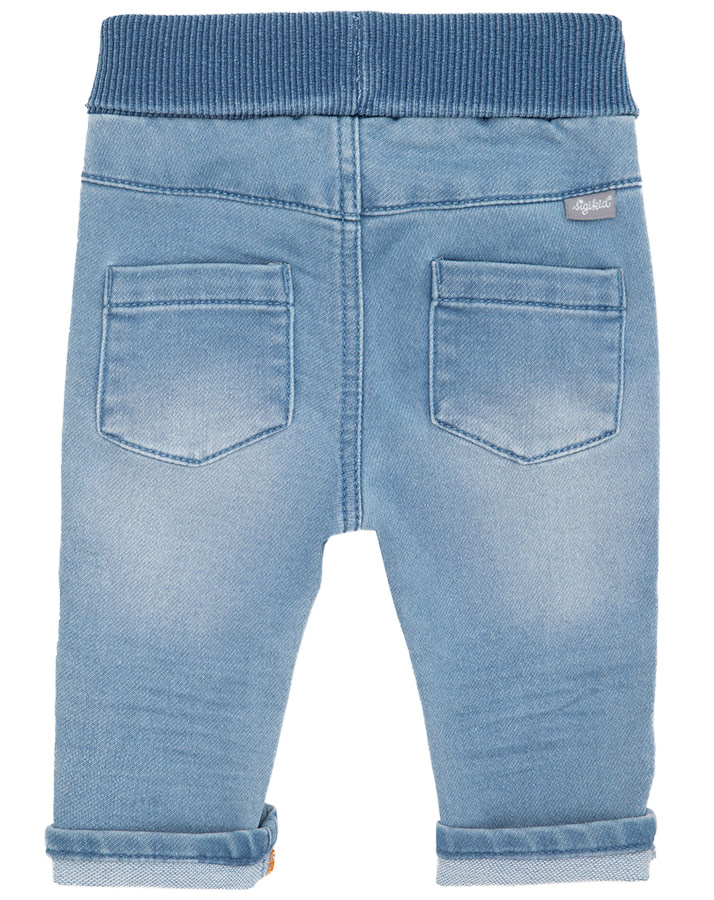 Sweathose COZY DENIM in hellblau
