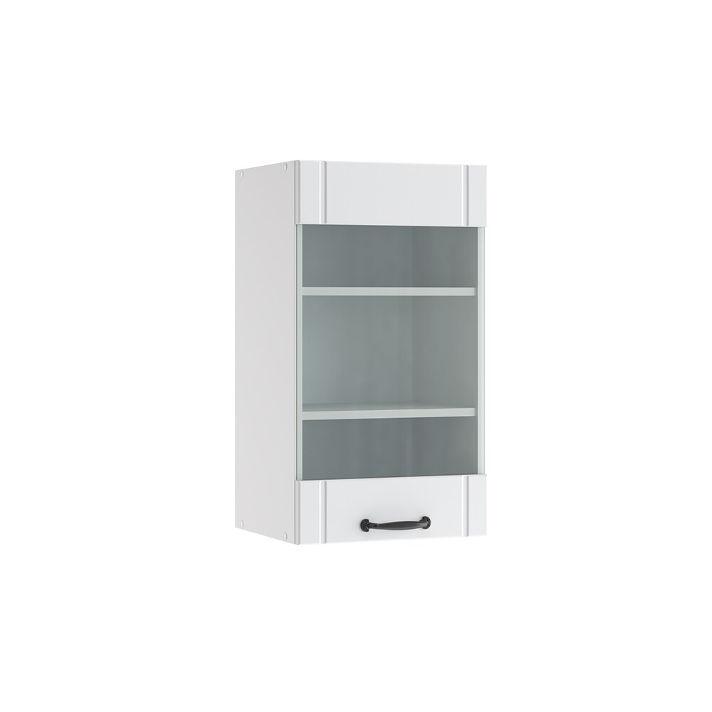 Vicco Hängeglasschrank 40 cm FAME Line Küchenschrank Küchenzeile Landhaus Weiß
