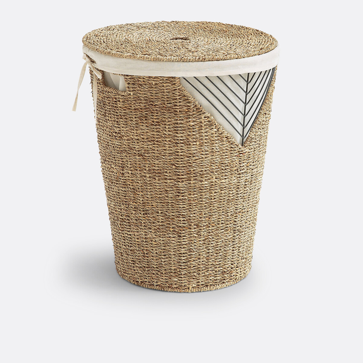 LA REDOUTE INTERIEURS<br>Cesto de linho, Tressie