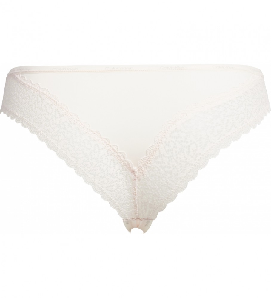 Calcinha brasileira Calvin Klein Flirty rosa