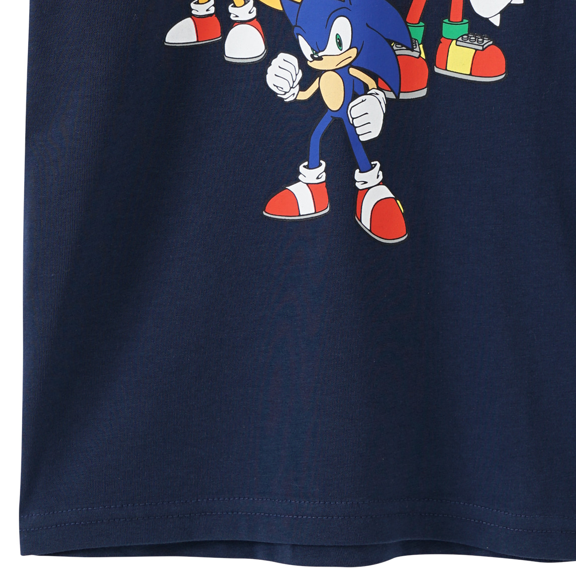 Topolino Sonic T-Shirt mit Print dunkelblau