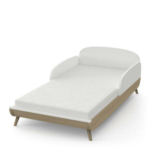 Lit bébé 70x140cm Evolutif FIRMIANA Blanc - CBA Meubles