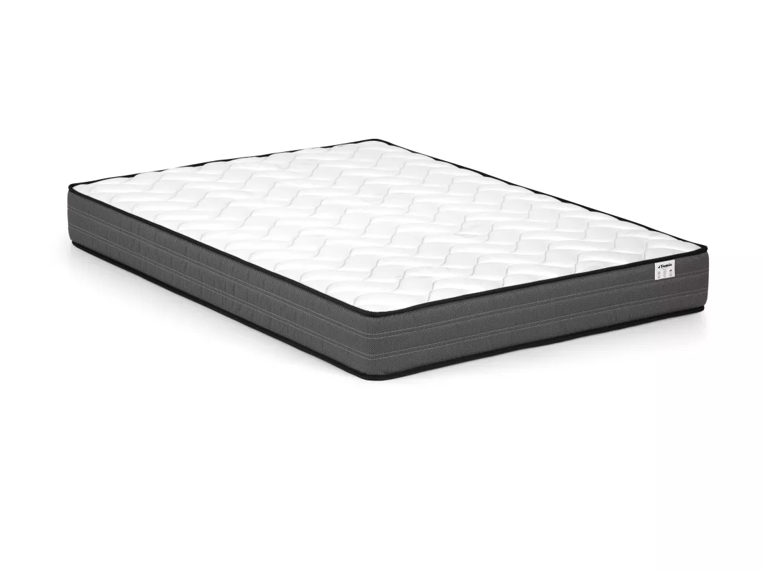 Lit coffre 140 x 190 cm avec tête de lit incurvée - Velours - Rose + Matelas - TEOMIS