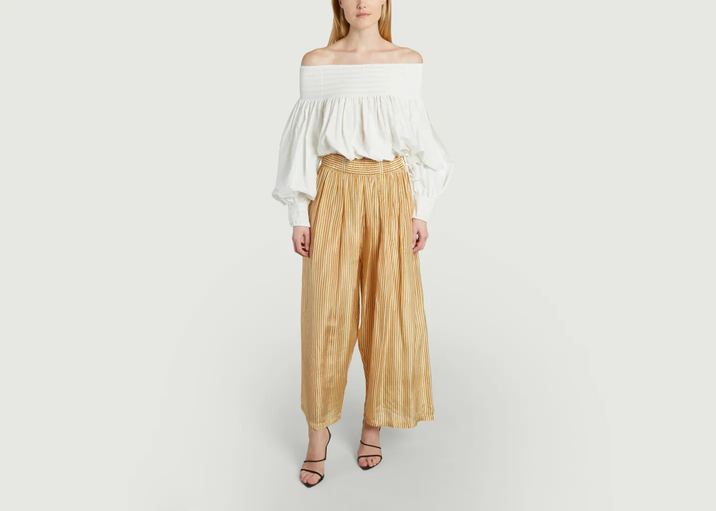 Blouse courte en coton Pyrite Mes Demoiselles