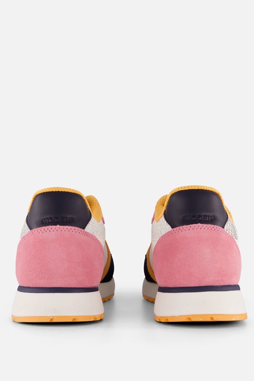 Woden Ronja Sneakers oranje Leer