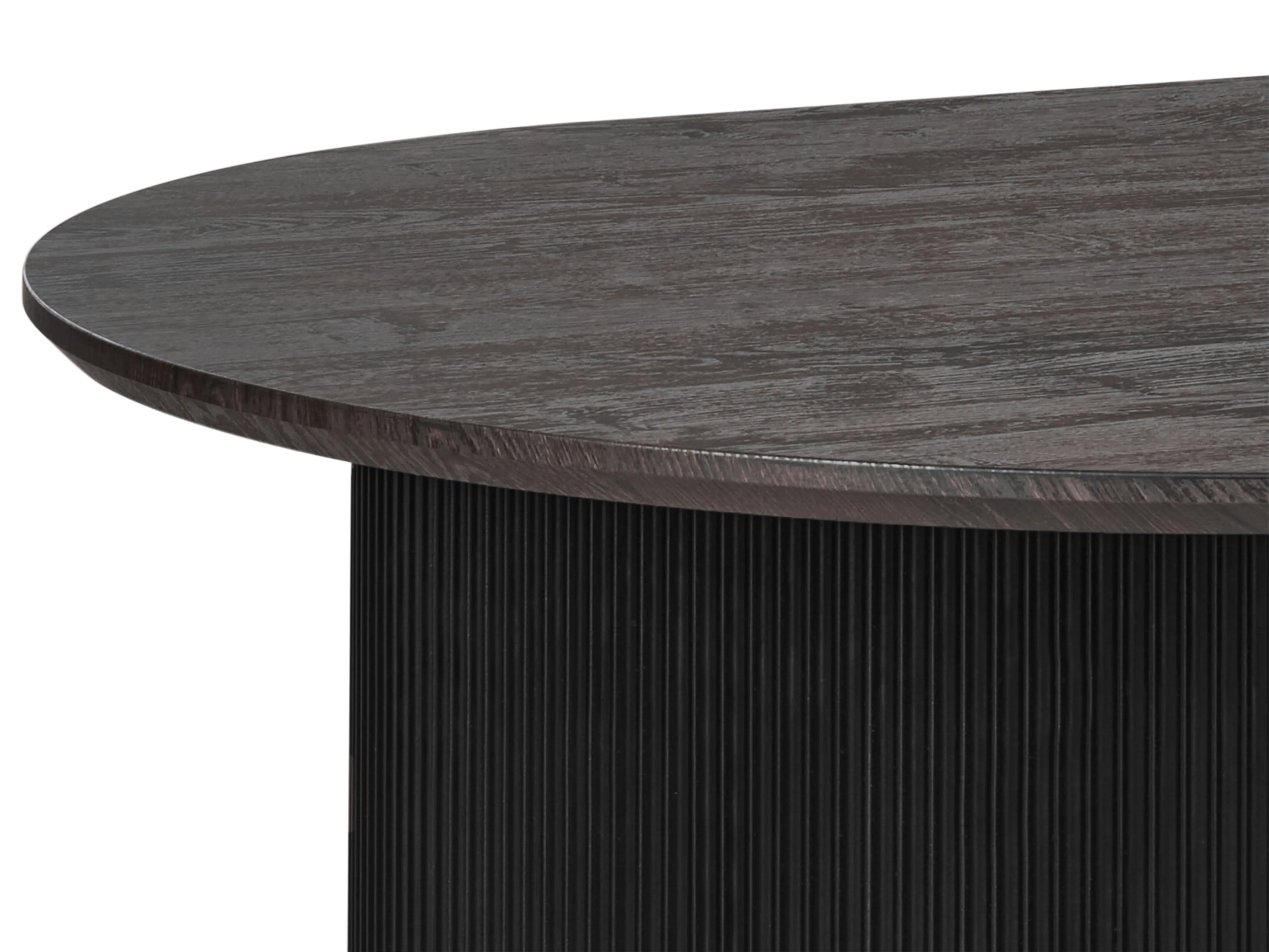 Eettafel SAVORY Zwart 90 cm 180 cm