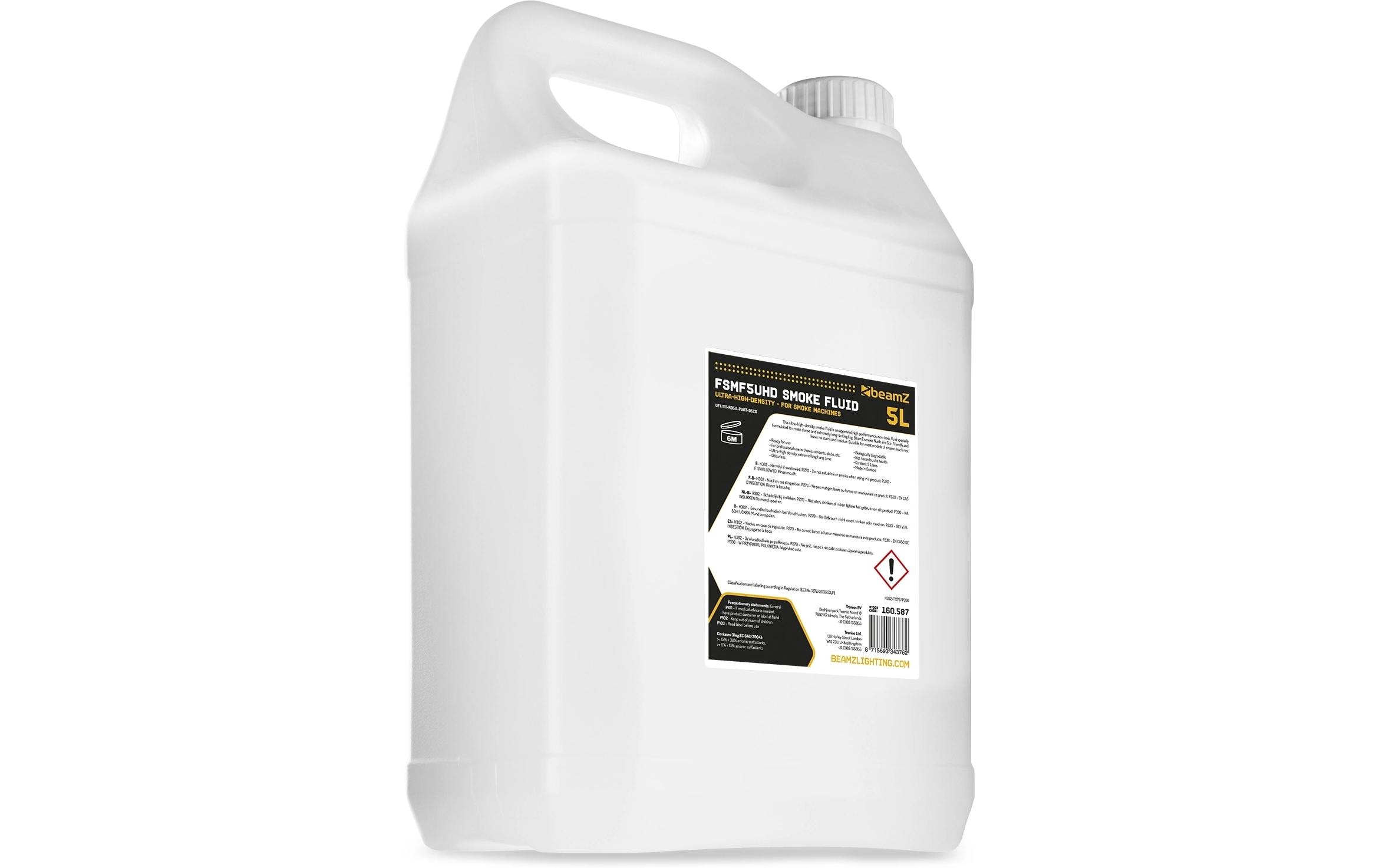 Nebelfluid Ultra-High-Density 5 lNebelfluid auf Wasserbasis, 5 Liter