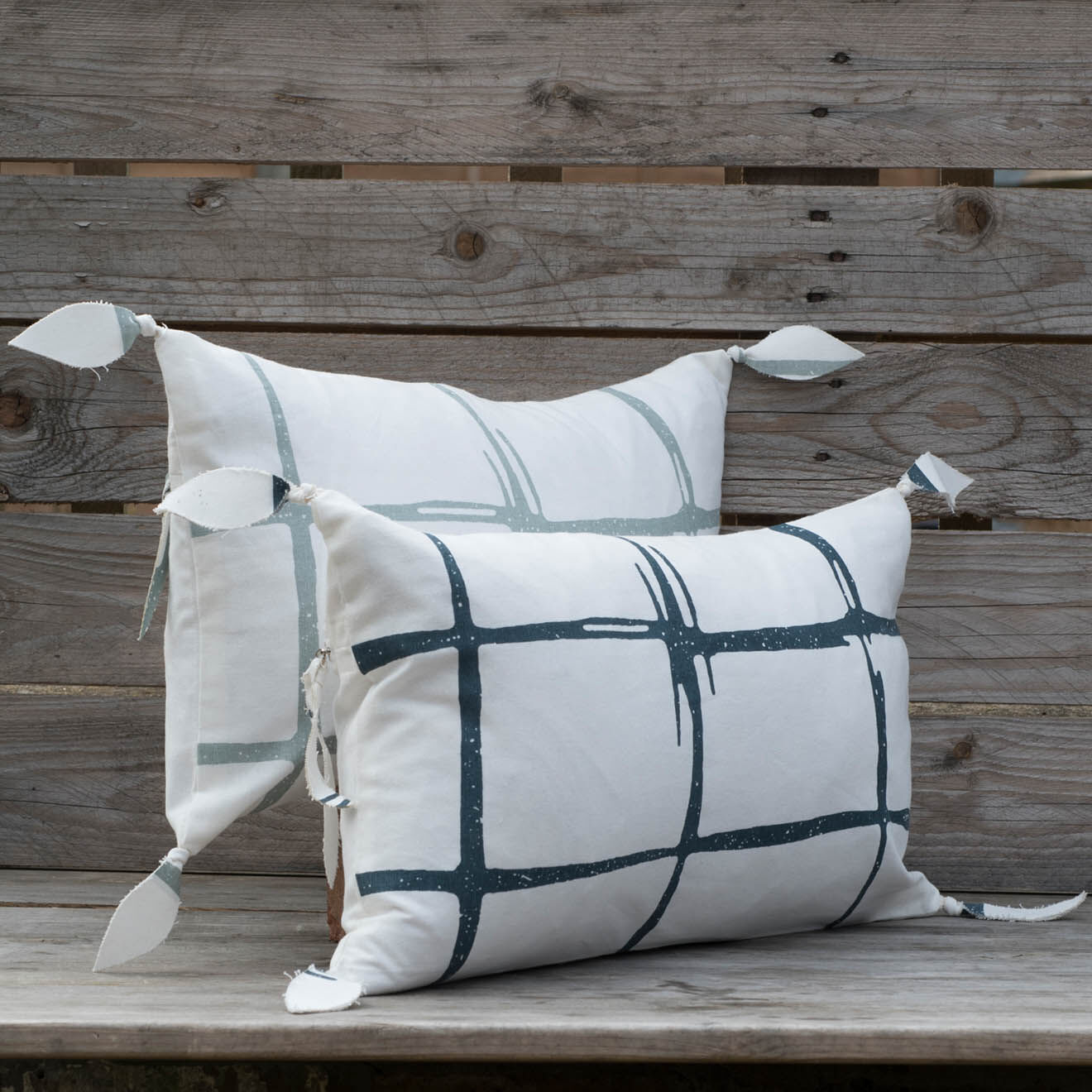 Febronie Housse de coussin Chest bleu nuit - 50x30 cm
