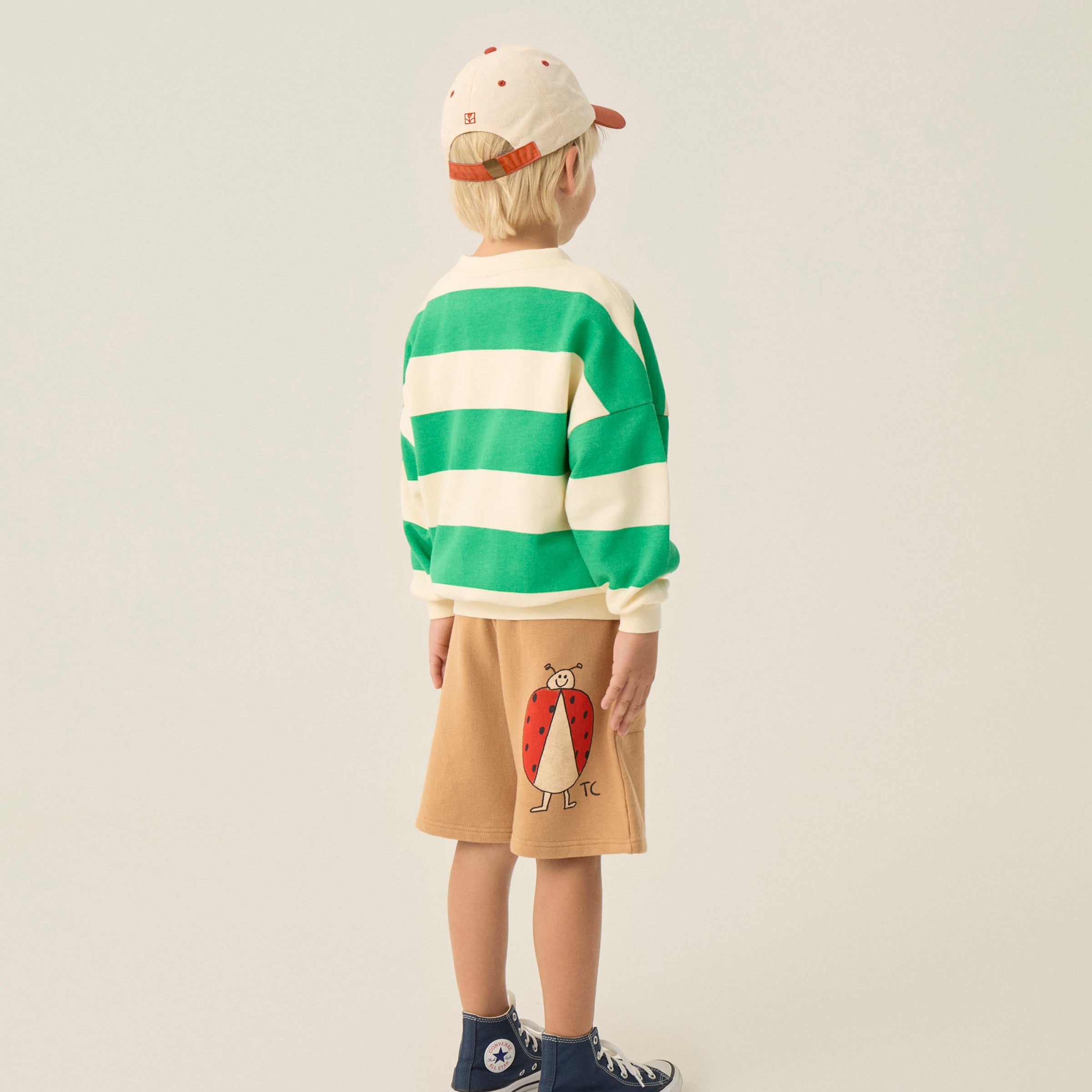 Sweatshirt Stripes Green