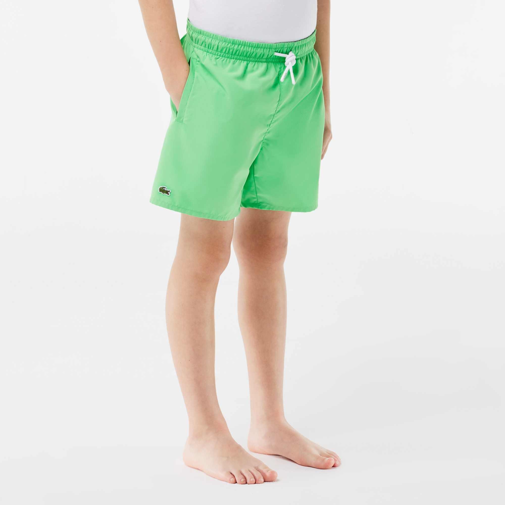 Lacoste Solid Swim Shorts Juniors