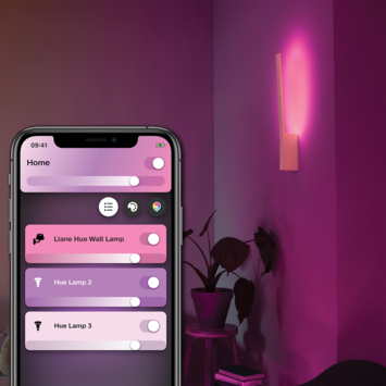 Philips Hue Liane 1x12Wwandlamp wit