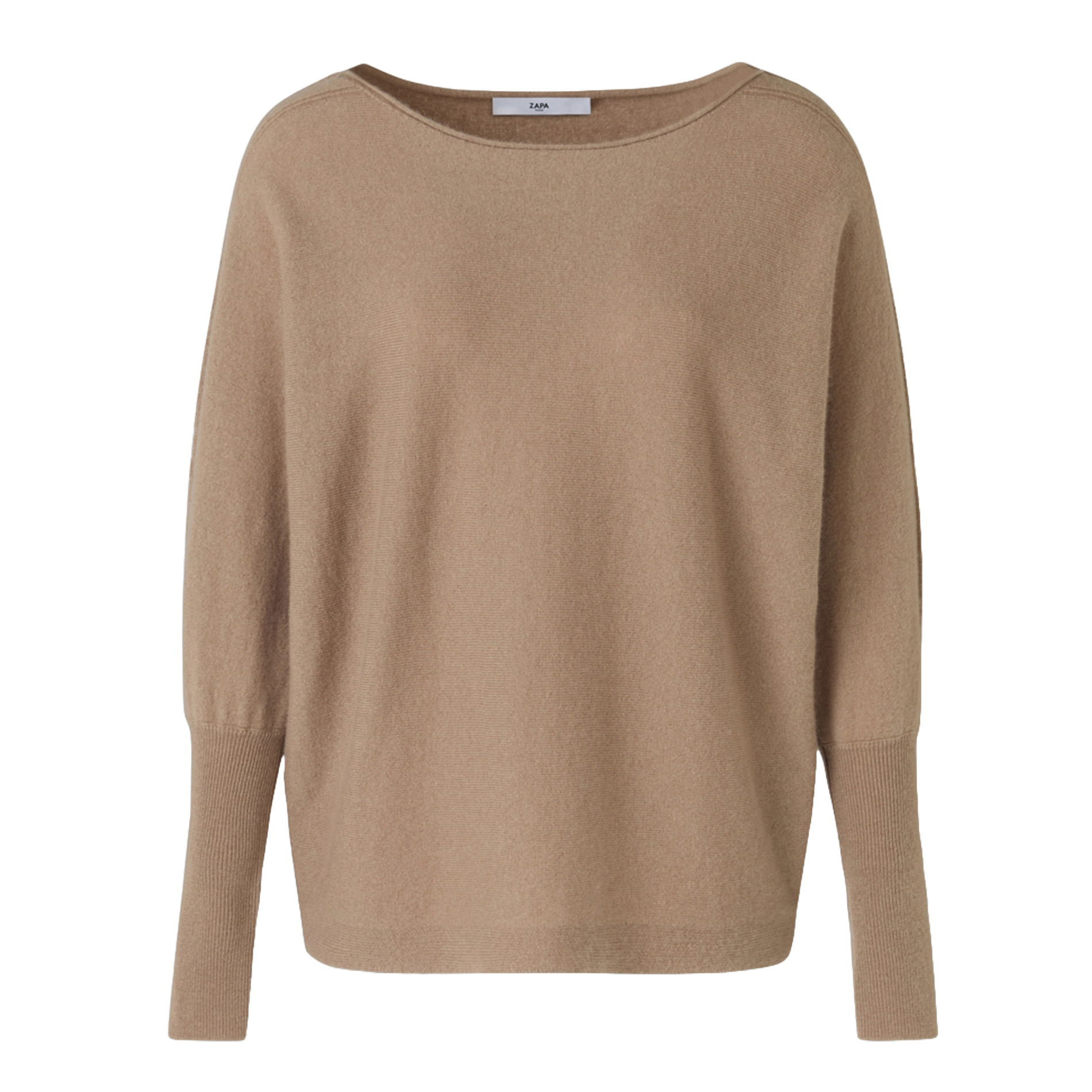 PENSEEBOAT - Pull ample col bateau | Beige