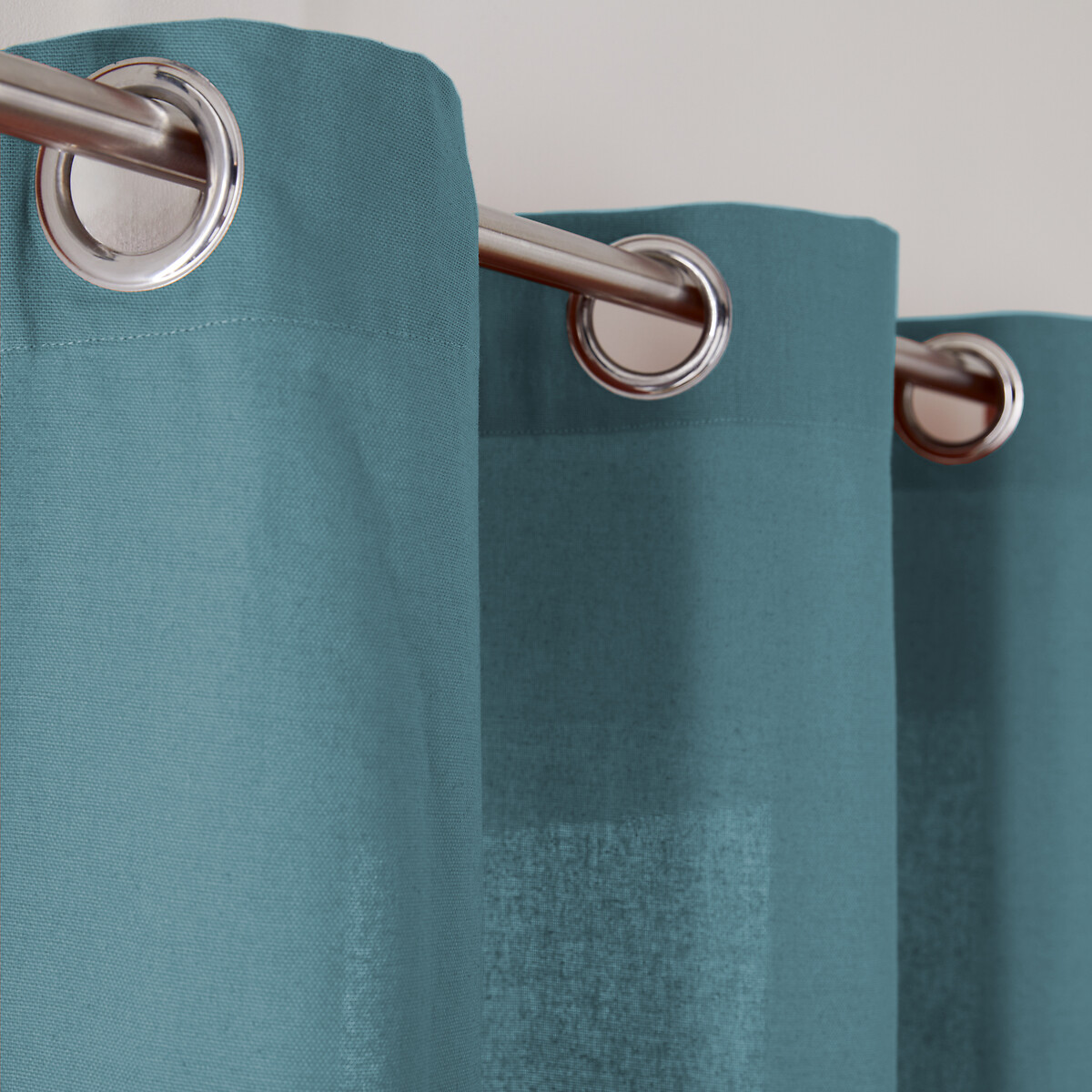 LA REDOUTE INTERIEURS<br>Cortina de algodão com ilhós Cenário