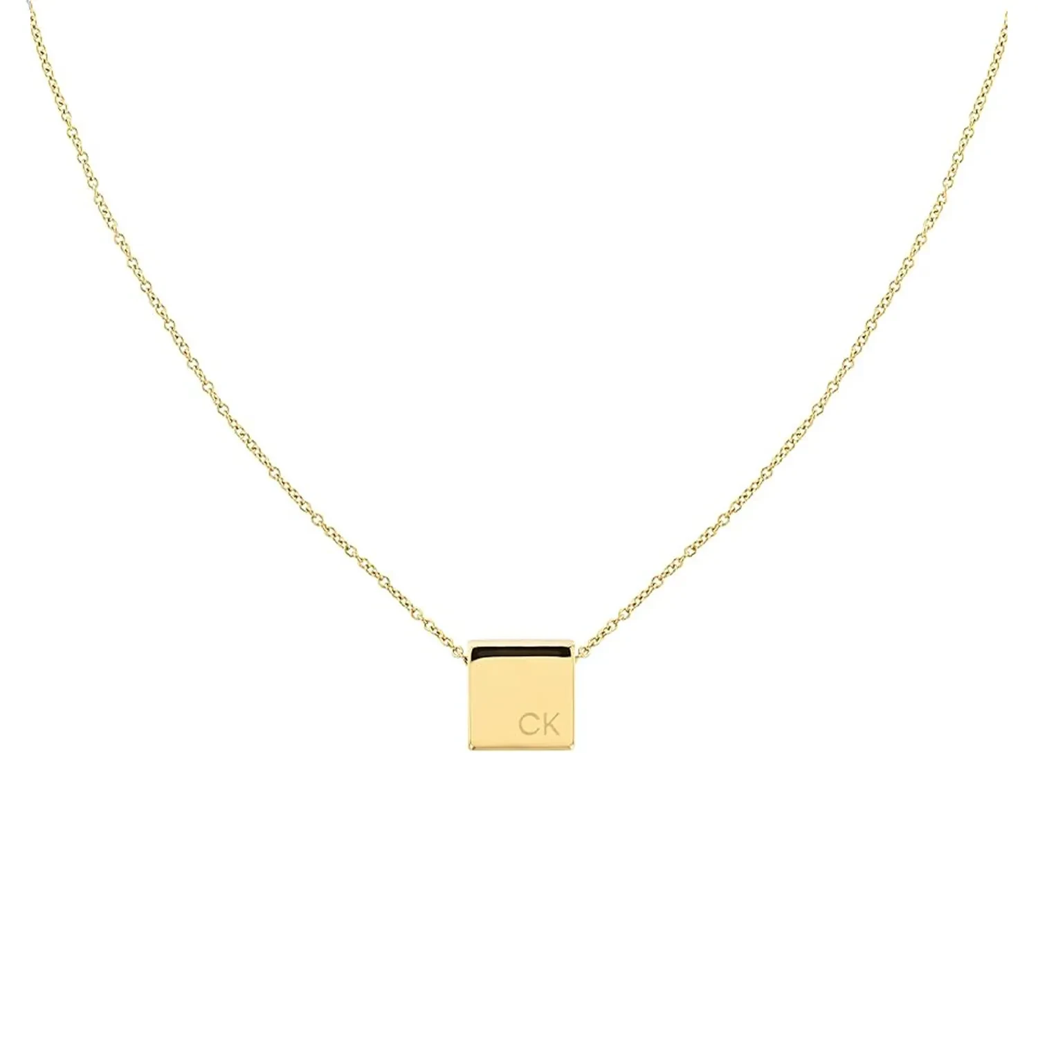 Calvin Klein MERIDIAN Halskæde 18 kt. Forgyldt Rustfrit Stål 35000248