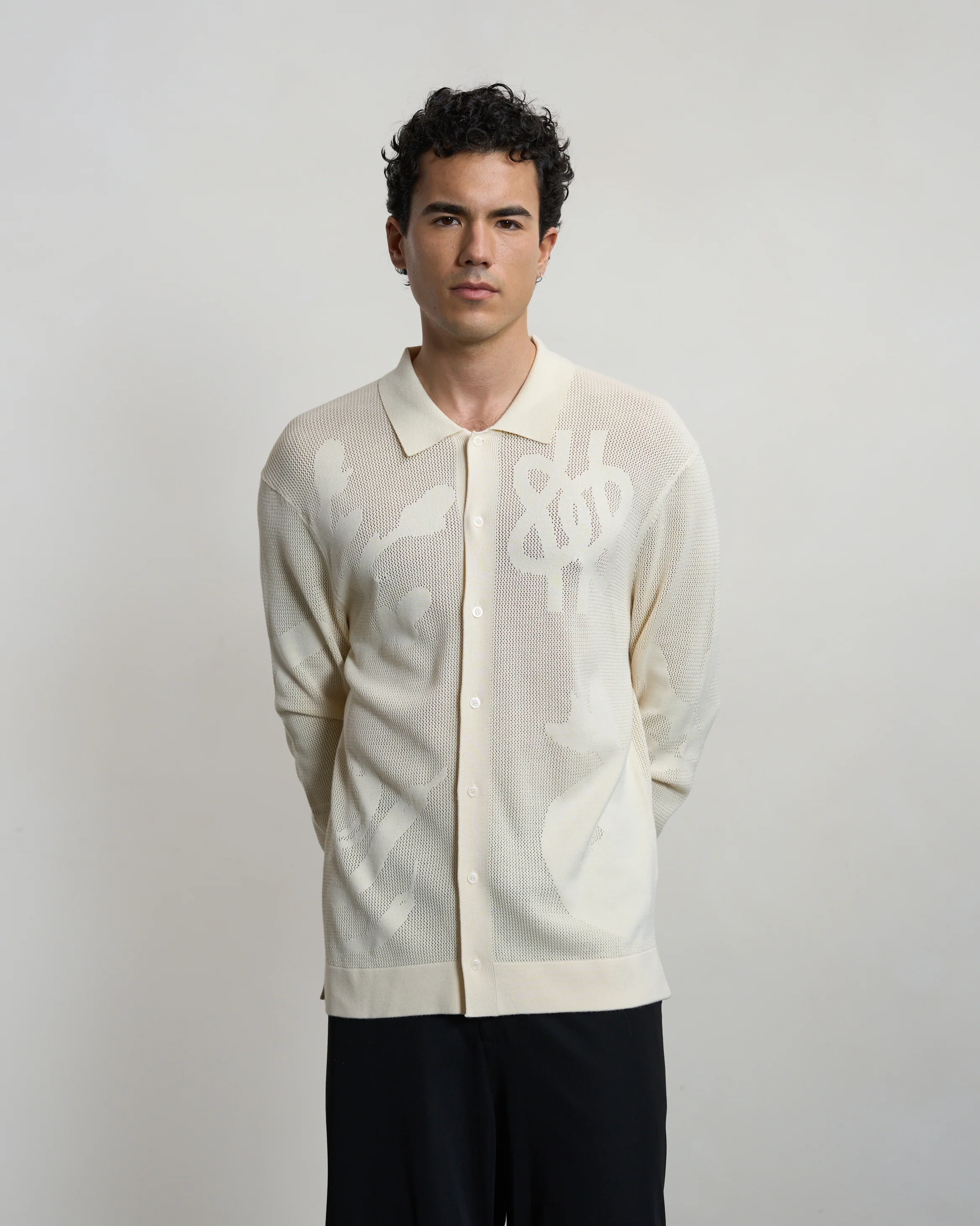 Knit Longsleeve Breaking Bread Antique White