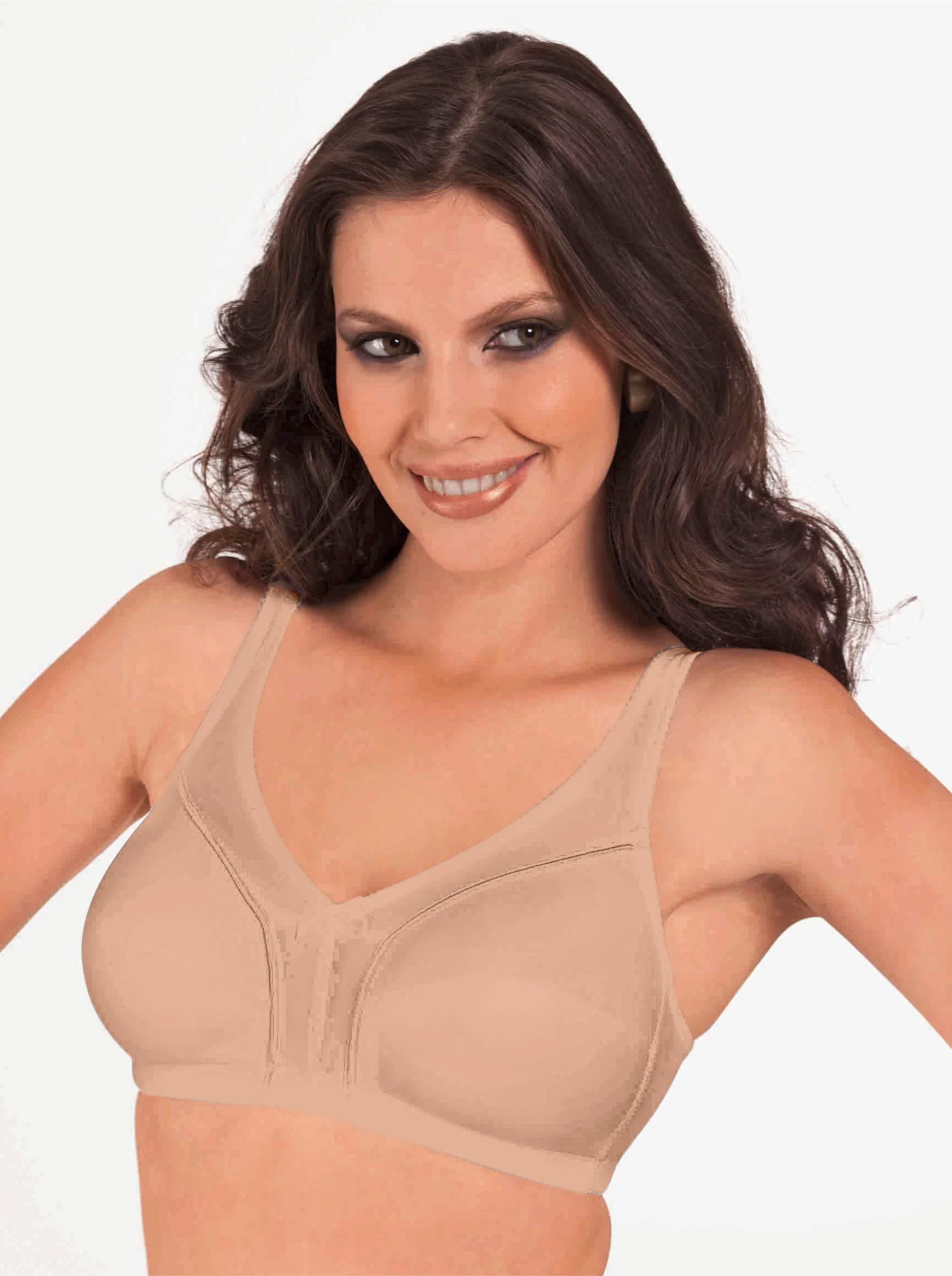 Viania BH ohne Bügel in beige
