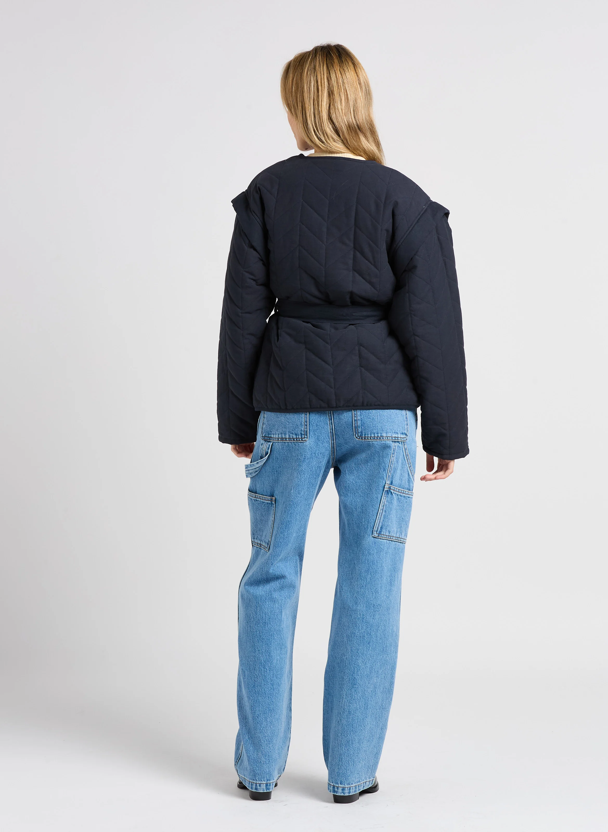 ROCA - Jean droit en coton | Bleu
