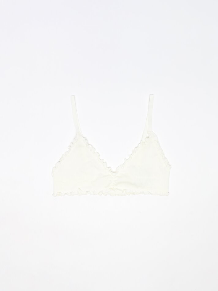 Conjunto com 2 sutiãs sem costura - Branco