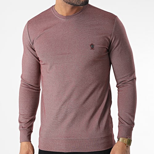 Sweat Crewneck RBL6181 Bordeaux Chiné