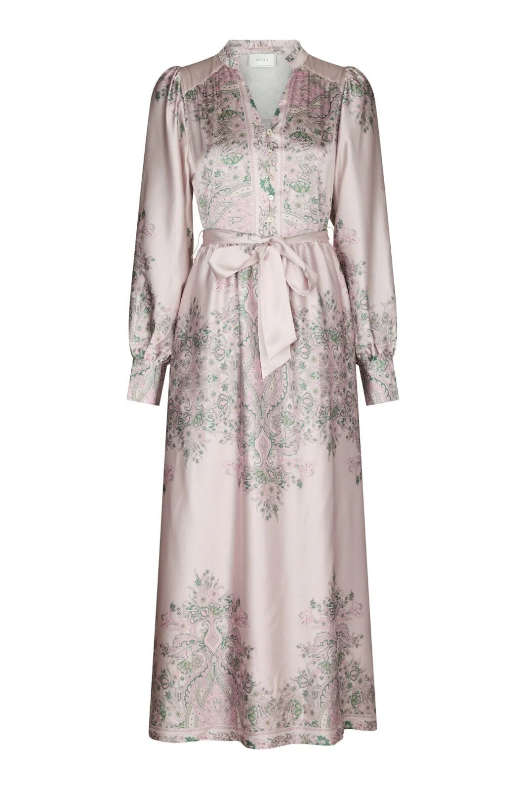 Neo Noir Nova Paisley Border Dress 160958