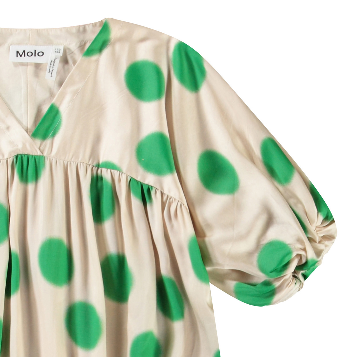 Camellia - Green Dots