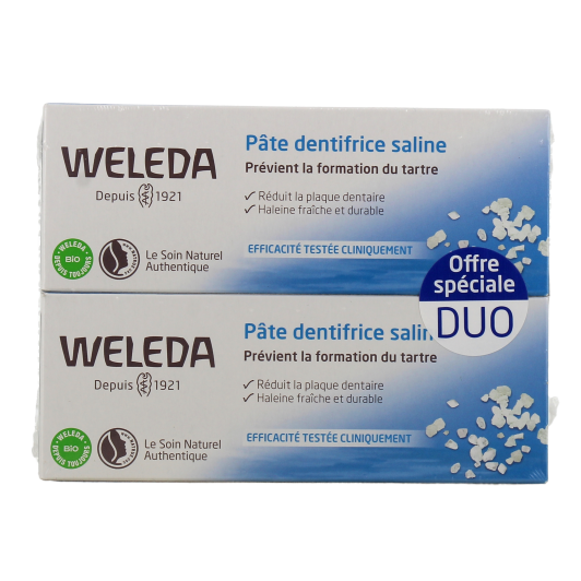 Pâte dentifrice saline Weleda