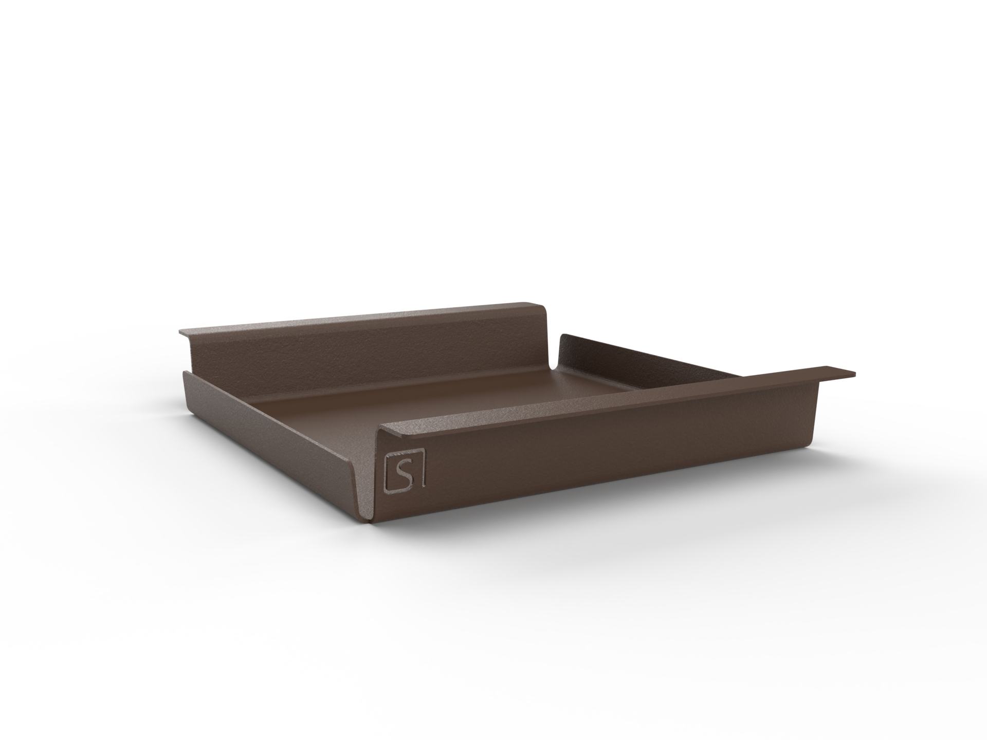 Dienblad Small - Fliptray - 34 x 28 x 5 cm Dienblad Small Bruin - Flip Tray