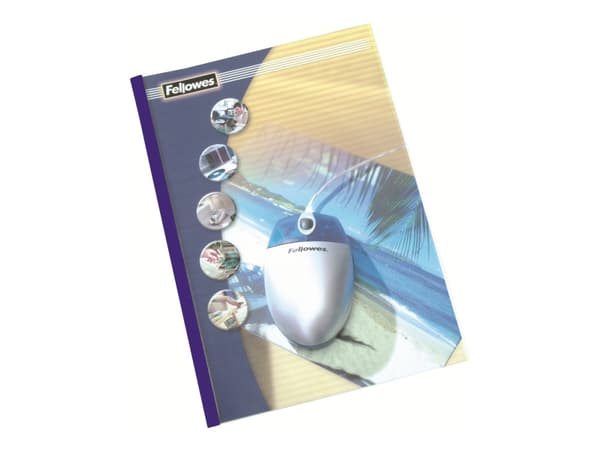 Fellowes Prestige - 3 mm - A4 (210 x 297 mm) - 150 mikroner - blå - 220 g/m² - 100 stk termobindeperm
