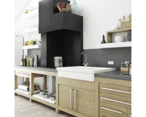 AVITAL Tweegreeps Keukenkraan AVALON Chroom