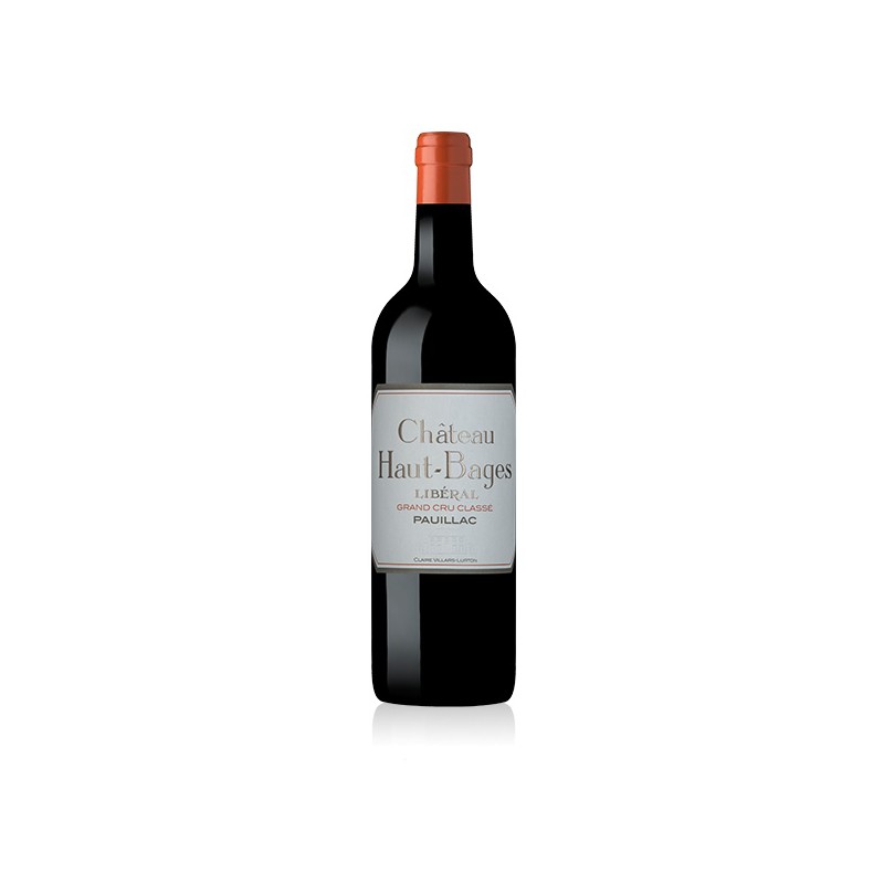 Château HAUT BAGES LIBERAL 2018 - Pauillac - 5ème Cru Classé - par Caisse bois de 6 bouteilles 75 cl