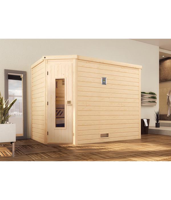 Weka Sauna Turku mit Holztür, ca.