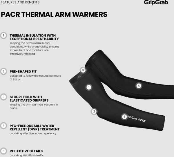 GripGrab PACR Thermal Armvarmere