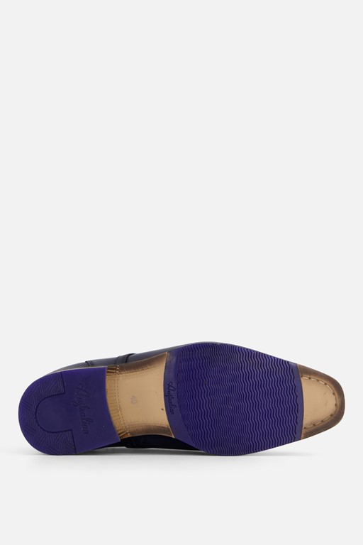 Australian Clayton Veterschoenen blauw Leer