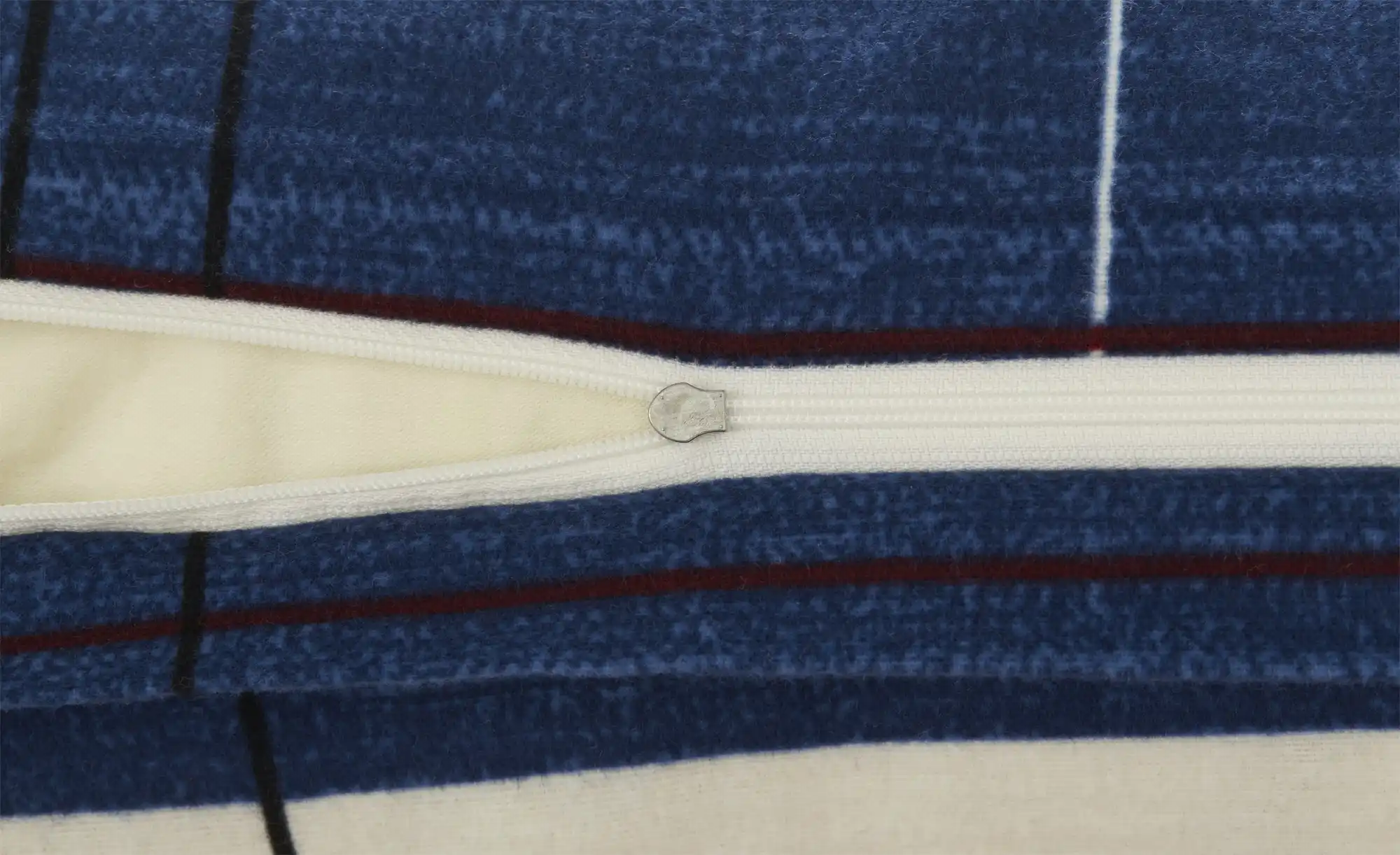 como Biber Bettwäsche Striped Check