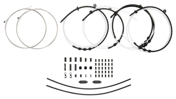 Kit Câbles et Gaines pour Dérailleurs Jagwire 2x Elite Link Shift Kit Noir