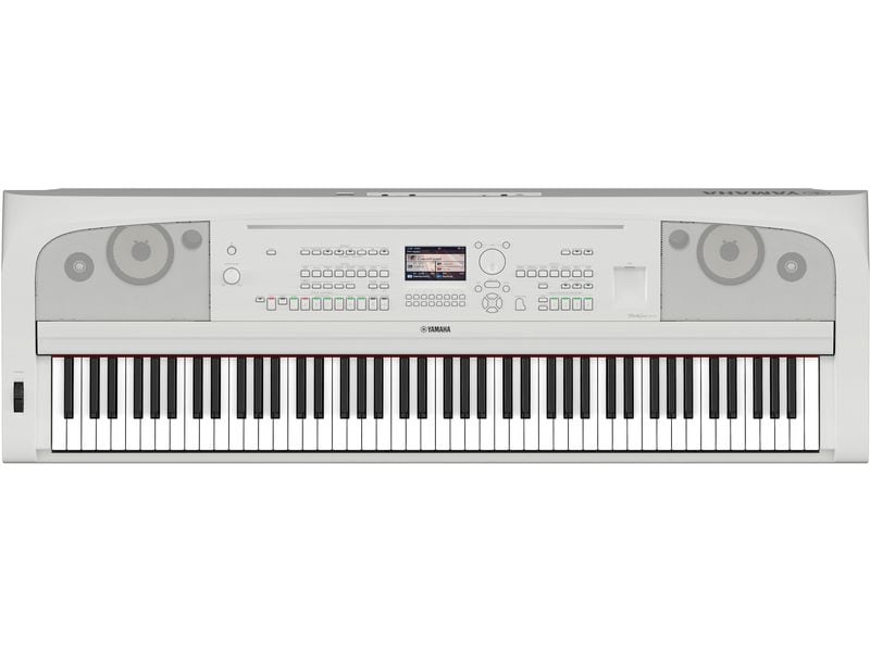 Yamaha E-Piano DGX-670 Weiss Digital Piano mit Begleitautomatik