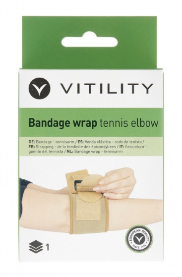 Vitility Bandage Wrap Tennisarm 1 stuk